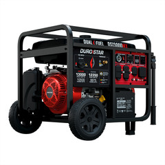 13000W Dual Fuel Portable Generator – Gas & Propane, CO Alert, RV/Home Backup