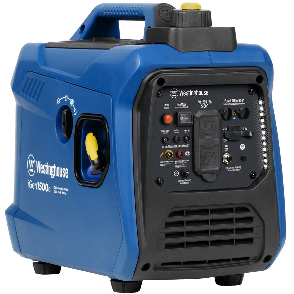 Westinghouse Open Box 1500 Watt Gas Portable Inverter Generator