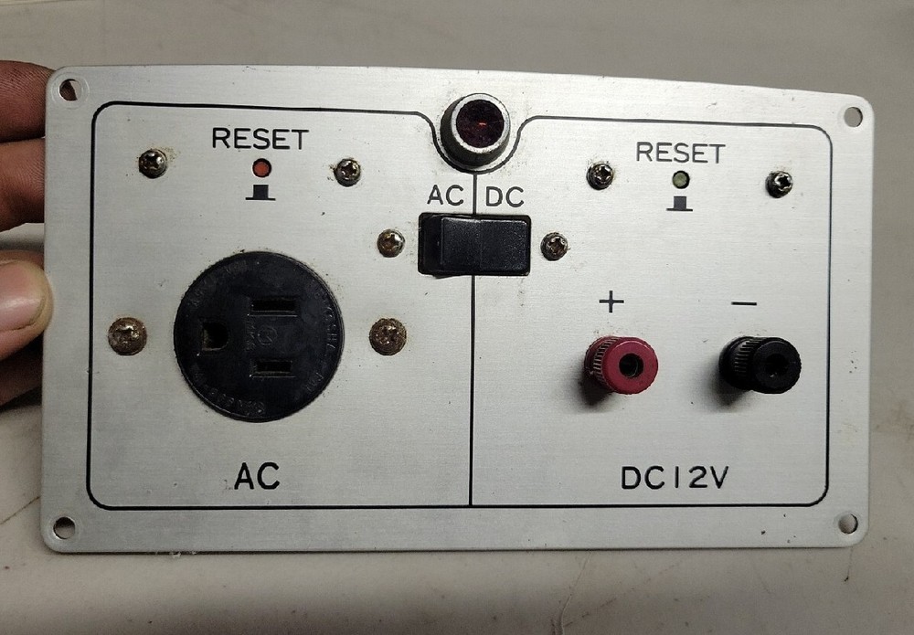 Craftsman Portable 2 Stroke Generator Bottom Ac DC Plug Panel Model 580.322801