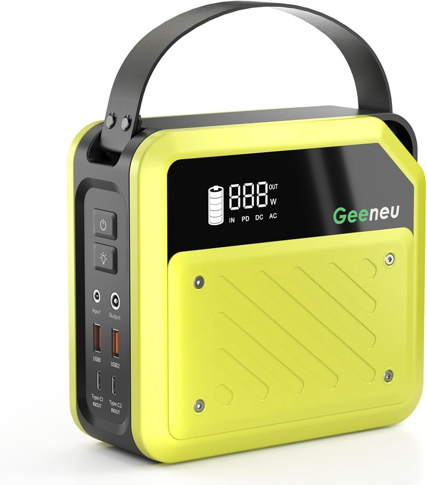 Geeneu P72 268W 270Wh Portable Power Station Generator for Camping Fishing
