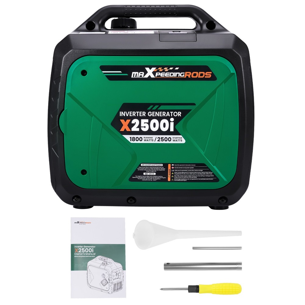 2500W Inverter Generator for Emergency Preparedness, Easy Recoil Start