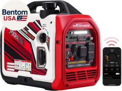 4000 Watt Inverter Generator Portable, Bluetooth® App Remote Data Monitor, RV Re