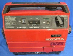 Honda ex650 generator