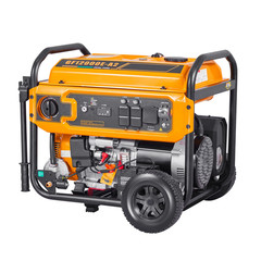 Portable Dual Fuel Generator, 13500W Gasoline & 12000W LPG Peak Power