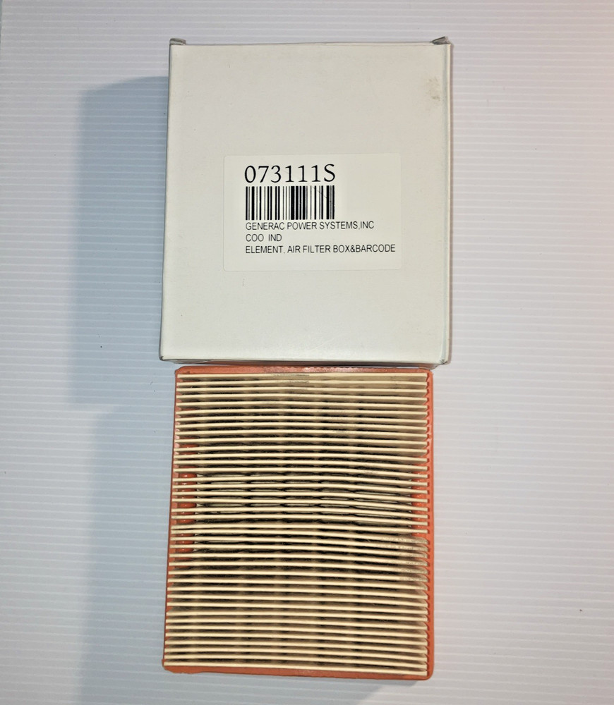 Generac 073111S Genuine OEM Generator Air Filter