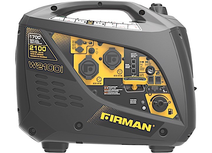 Firman W01784 2100W Recoil Start Inverter Portable Generator