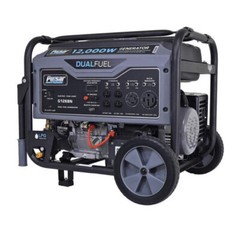 Pulsar 12000 Watt Portable Dual Fuel Propane/Gas Generator Electric Start G12KBN