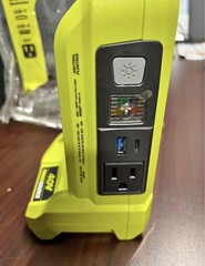 Ryobi 40V 300-Watt Portable Battery Power Source #RYi300BG. Basically New