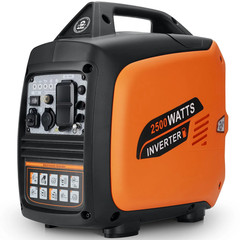Efurden 2500W Portable Inverter Generator Gas Quiet for Camping RV 2-Pack Set