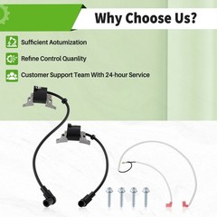 Ignition Coil Kit for Generac GTV760 GTV990 GTV-760 GTV-990 25HP 27HP Engines