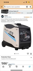 Pulsar G450RN 4500W silent Inverter Generator-Price is $800- text me