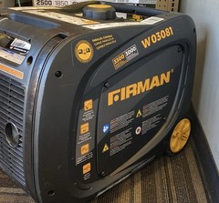 FIRMAN W03081 GENERATOR