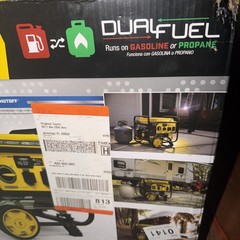 Champion Dual Fuel Portable Generator 5300W/4250W Model 201279~Local Pick Up