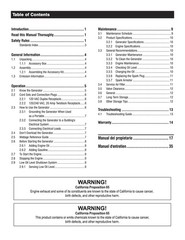 Owners Manual Instructions Generac Centurian Portable Generator – Model 006104-1