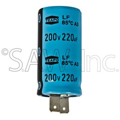 0034819.01 Teapo SINGLE Coleman Generator Capacitor 220uF 200V HD85C +-3%