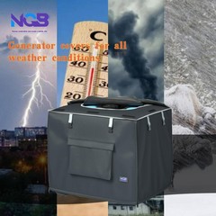 Heavy Duty Waterproof Generator Cover for Inverter Generators – 24.8″x20.2″x20.8