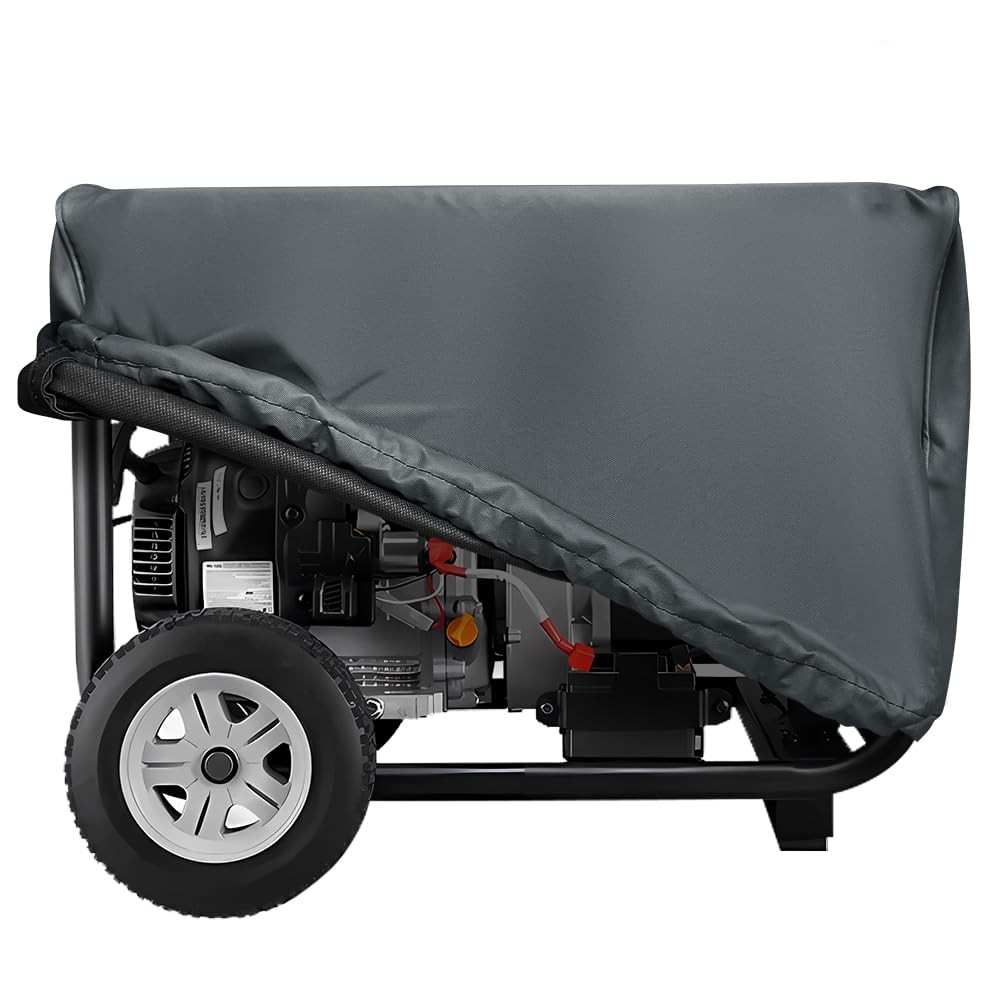 Power Equipment Weather-Resistant Storage Cover for 3000 to 5500-Watt or Gray
