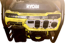 Ryobi Generator, 5500 running Watts, 6875 starting Watts