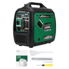 Gasoline 4KW Portable 24kg Inverter Generator Quiet 60dB Home Backup Emergency