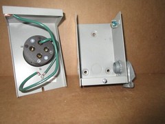 Reliance 30amp 125/250VAC Generator Fuseless Attachment Plug Type 3R Enclosure