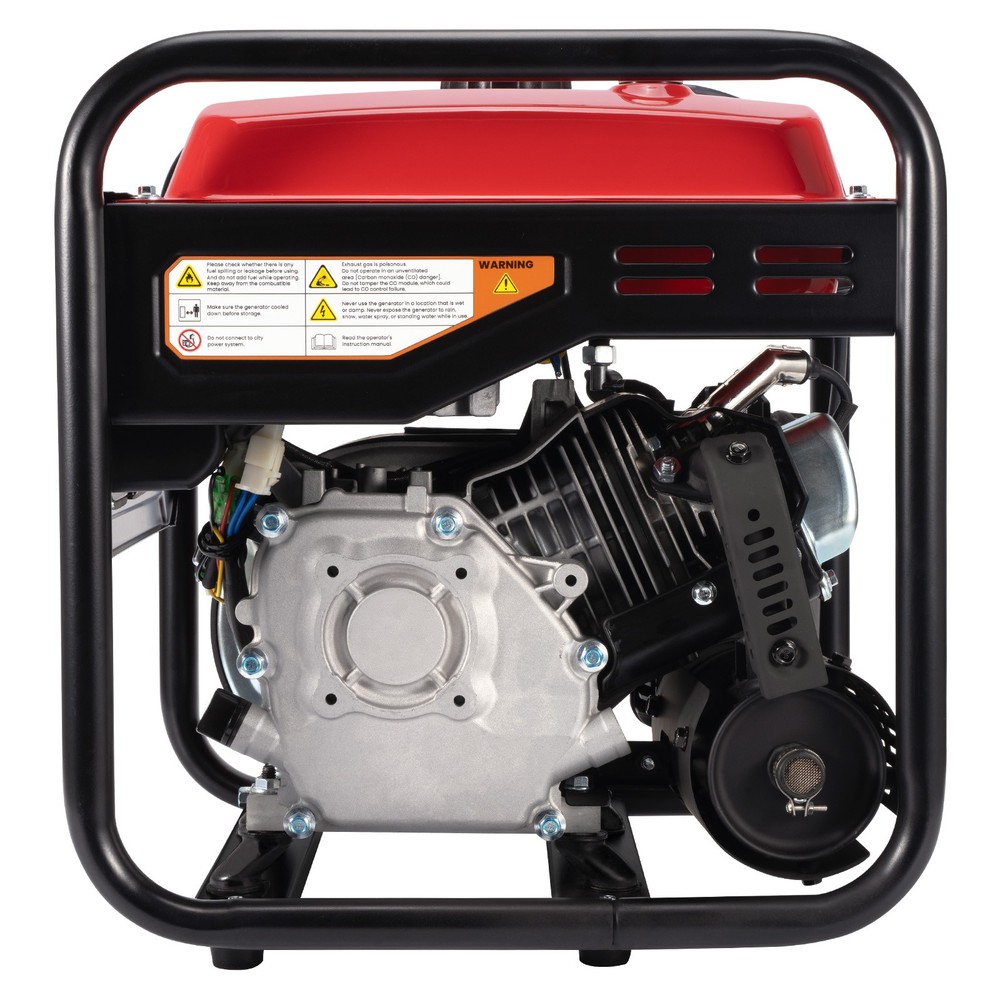 3500W Running Portable Gas Generator Digital LCD Display CO Alert Camping RV