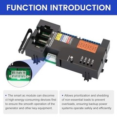 Smart AC Load Shed Module for Generac Generator ATS 100/200 Amp – Overload Contr