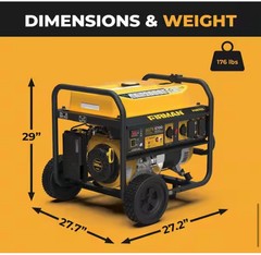 Firman 6700W / 8300W Portable Gas Generator
