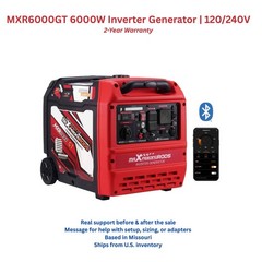 50 AMPS – 6000 WATTS. Let’s Plug Stuff In. MXR6000GT