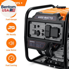 Power Equipment 4400 Watts Inverter Generator Gas Powered, Portable Open Frame G
