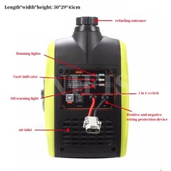 Parking Generator, Truck Air Conditioner, Silent High-power Gasoline Generator