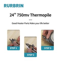 2-Pack 24″ 750mv Thermopile Generators