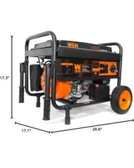 WEN 4750-Watt Portable Generator With Electric Start Gas Powered 56475 New