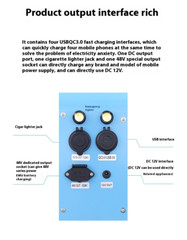 Foot-operated Generator Hand-cranked Mobile Power Charger High Power Brushless