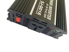 Power Inverter 12V 220V 5000W Remote Sine Wave USB 5V With Socket