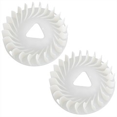 2PCS 5kw 6.5kw Engine Flywheel Cooling Fan Blade Fit for 188F/190F Gasoline