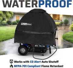 Duromax DMX-GTX Portable Generator Running Cover – Weatherproof Outdoor Vinyl Ca