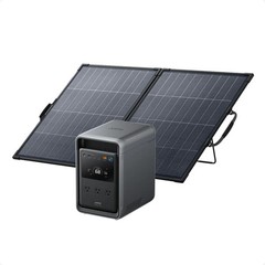 Anker Solix S2000 2010Wh Portable Power Station With 200W Bifacial Solar Panel