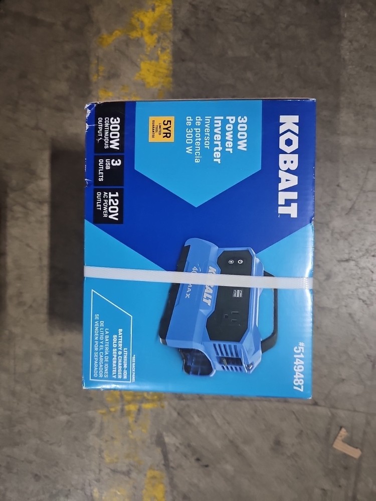 Kobalt Gen4 300-Watt Portable Power Station