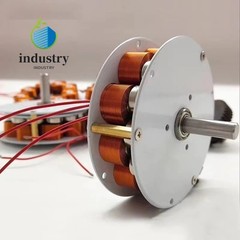 50W 24V High-Magnetic Multi-Pole Three-Phase AC Iron-Core Generator