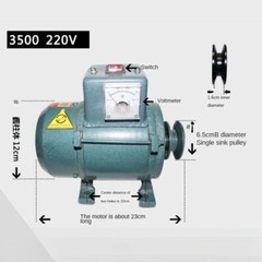 3500/5000/7000W Generator 220V High Power Permanent Magnet Lighting Generator US