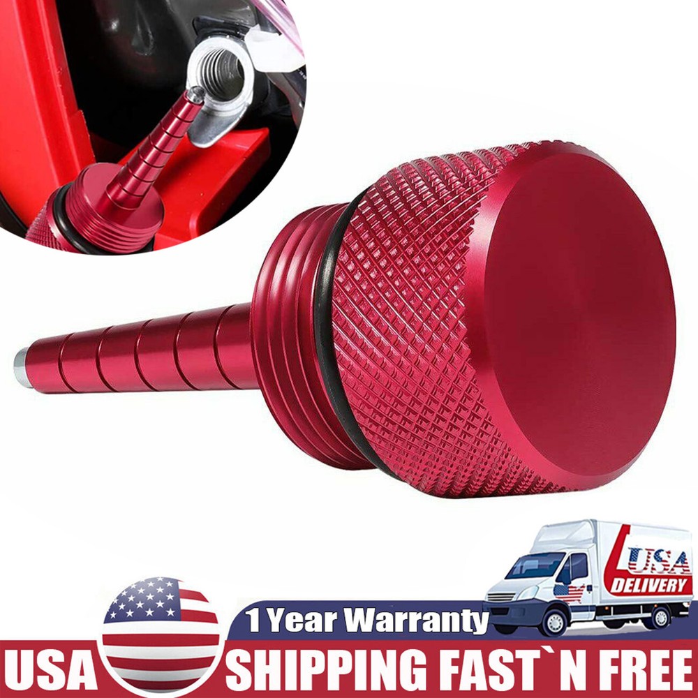 1PCS Aluminum Red Magnetic Oil Dipstick for Honda Generator EU2200i