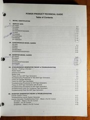 2008 08 Yamaha Generator Power Product Technical Guide Manual Canadian Edition