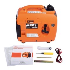 GENMAX Portable Inverter Generator，1200W ultra-quiet gas engine, EPA Complian…