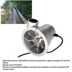 Water Hydroelectric Generator Permanent Magnet Brushless Motor Small