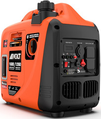 AIVOLT 1600W Super Quiet Inverter Generator, Ultra Lightweight Gas Powered Porta