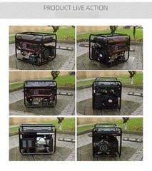 Gasoline Generator Small Outdoor 3KW5KW6KW8KW High Power Home Generator 220V