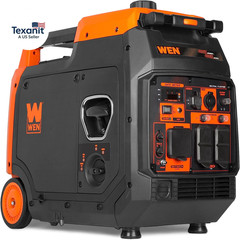 Quiet and Lightweight 4800-Watt Rv-Ready Portable Inverter Generator with Fuel S