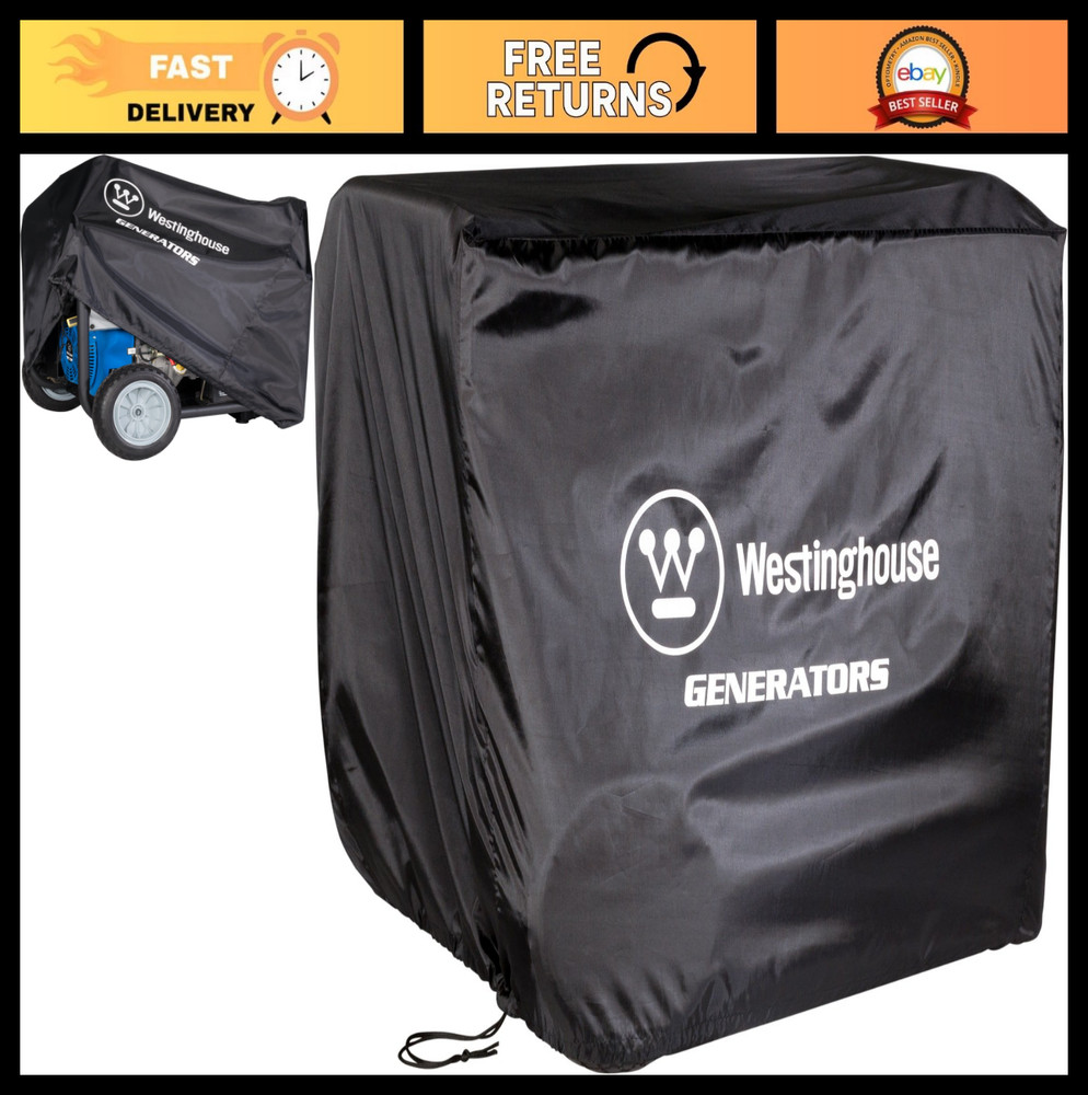 Universal Generator Cover for Portable Generators up to 9500 Watts – Weatherproo