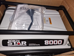 NorthStar Portable Generator with Honda GX390 Engine, 8000 Surge Watts