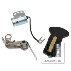 Ignition Tune-Up Kit w/Rotor (For Autolite distributor) Fits Massey Case Cock…